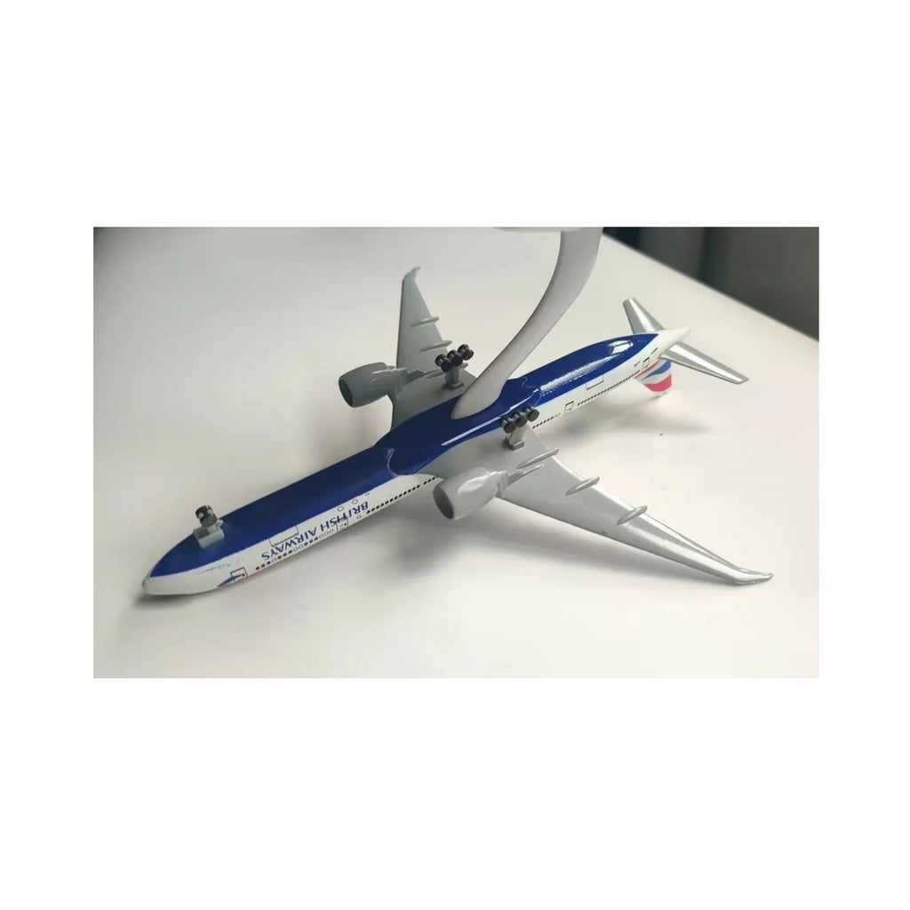 British Airways Airbus A380 Replica   Toy Model with Sizetand Diecast Alloy with ABSize plastic parts