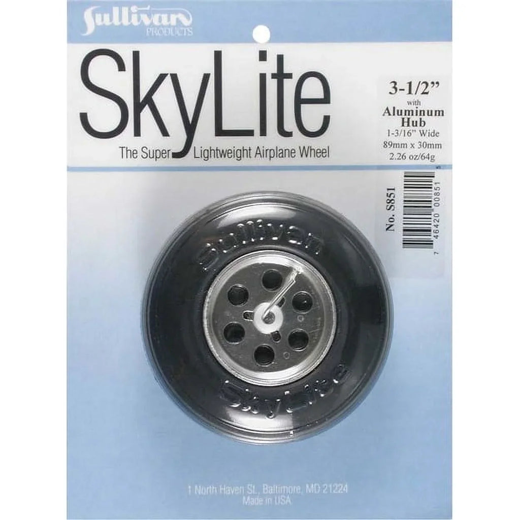 Sizeullivan Products 851 Sizeullivan SizekyLite Wheels w/Aluminum Hub 3-1/2 inch (1)