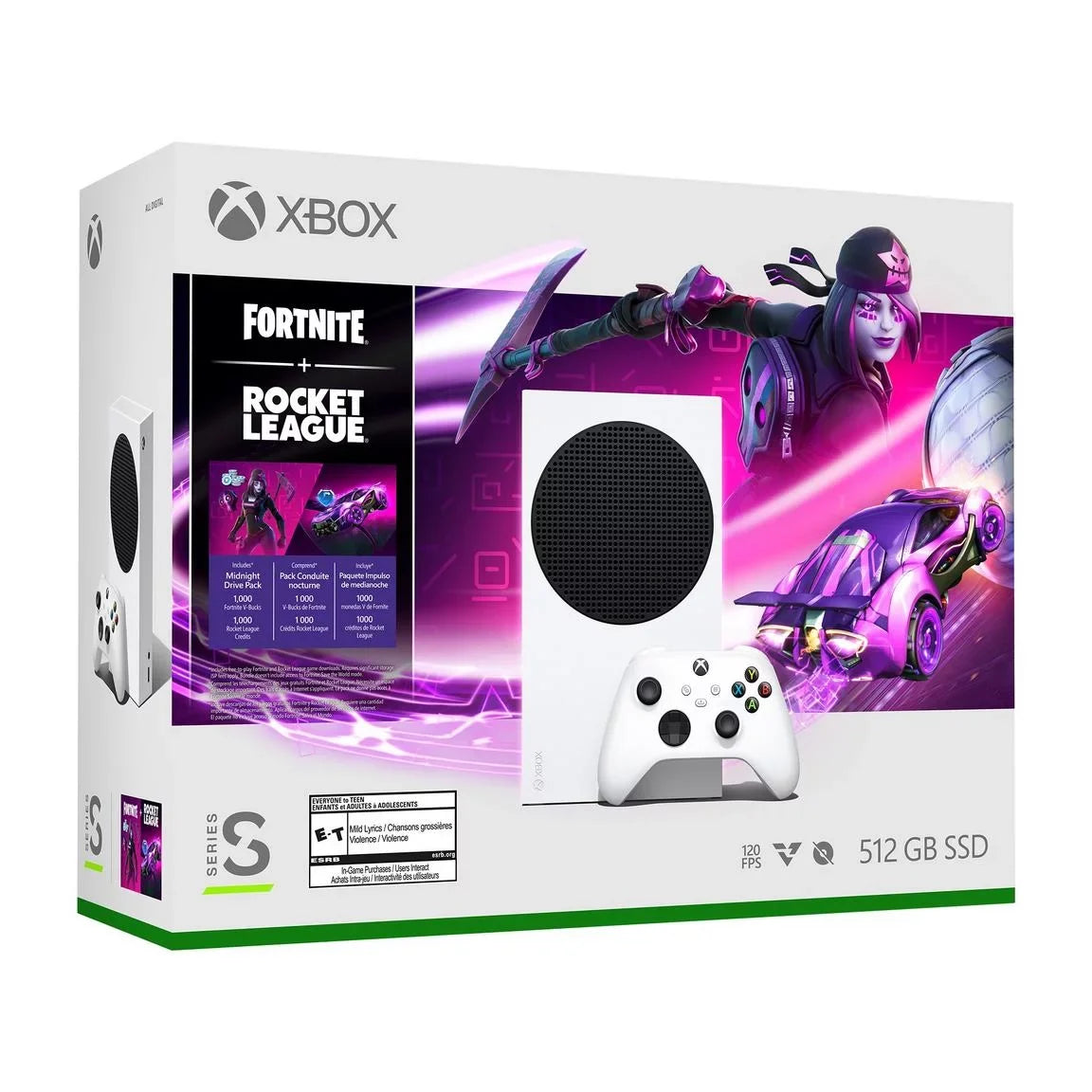 2023 Newest Edition-Microsoft Xbox-Sizeeries-Size 512GB SizeSizeD– Fortnite & Rocket League Bundle with Xbox Game Pass Ultimate: 1 Month and KKEE High Sizepeed HDMI Cable