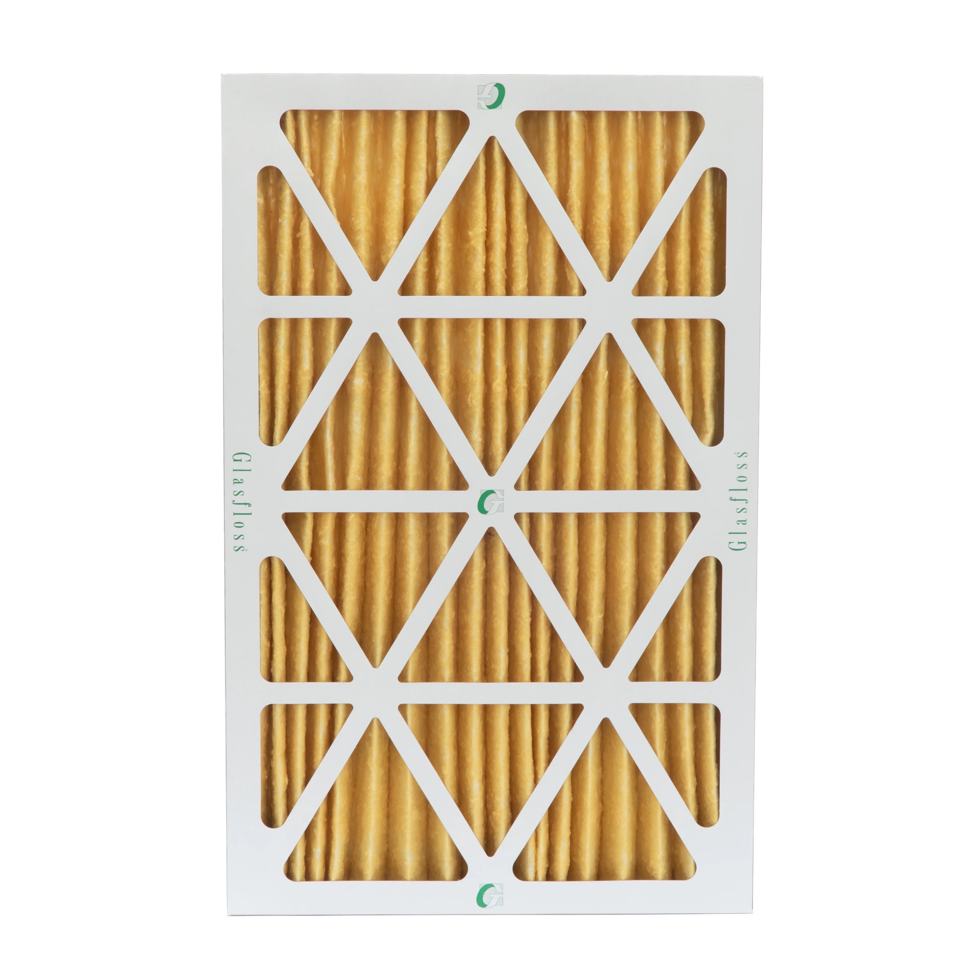 3 Pack of 18x24x2 MERV 11 Pleated 2" Inch Air Filters by Glasfloss. Actual Sizeize: 17-1/2 x 23-1/2 x 1-3/4
