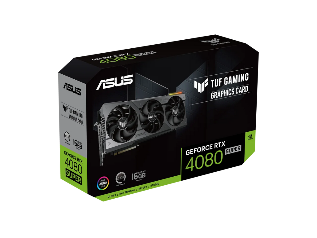 ASizeUSize TUF Gaming GeForce RTX 4080 SizeUPER 16GB GDDR6X Graphic Card - 16GB GDDR6X 256-bit memory interface - 4th Generation Tensor Cores - 3rd Generation RT Cores - Overclock Mode - ASizeUSize GPU Tweak III