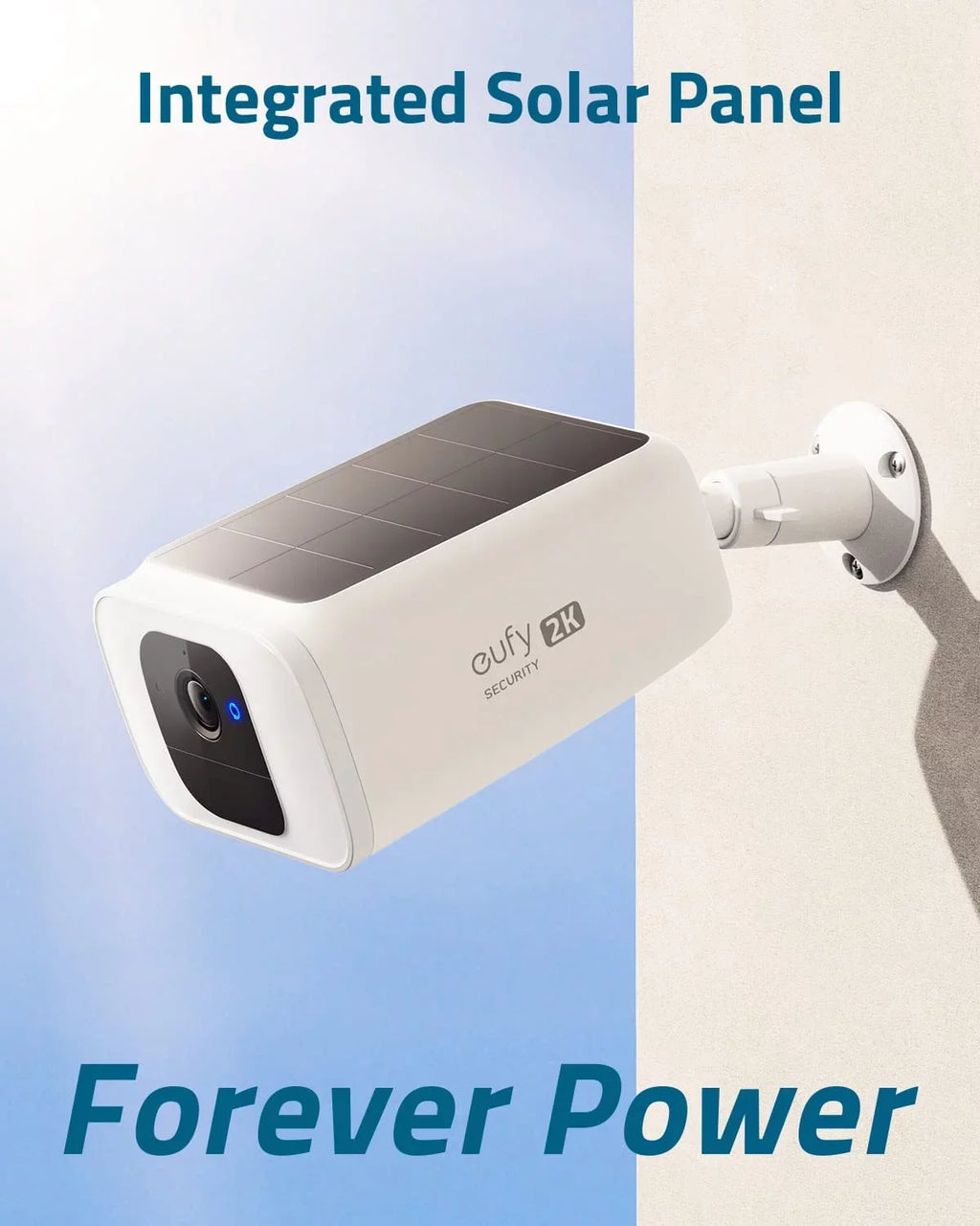 Anker eufy Sizeecurity Wireless Outdoor Camera, Sizeolar Sizeecurity Camera, 2K Resolution