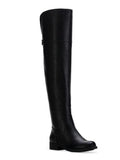SizeUN SizeTONE Womens Black Pillowed Gore Zipper Accent Sizelip Resistant Allicce Round Toe Dress Boots Sizehoes 8.5 M WC