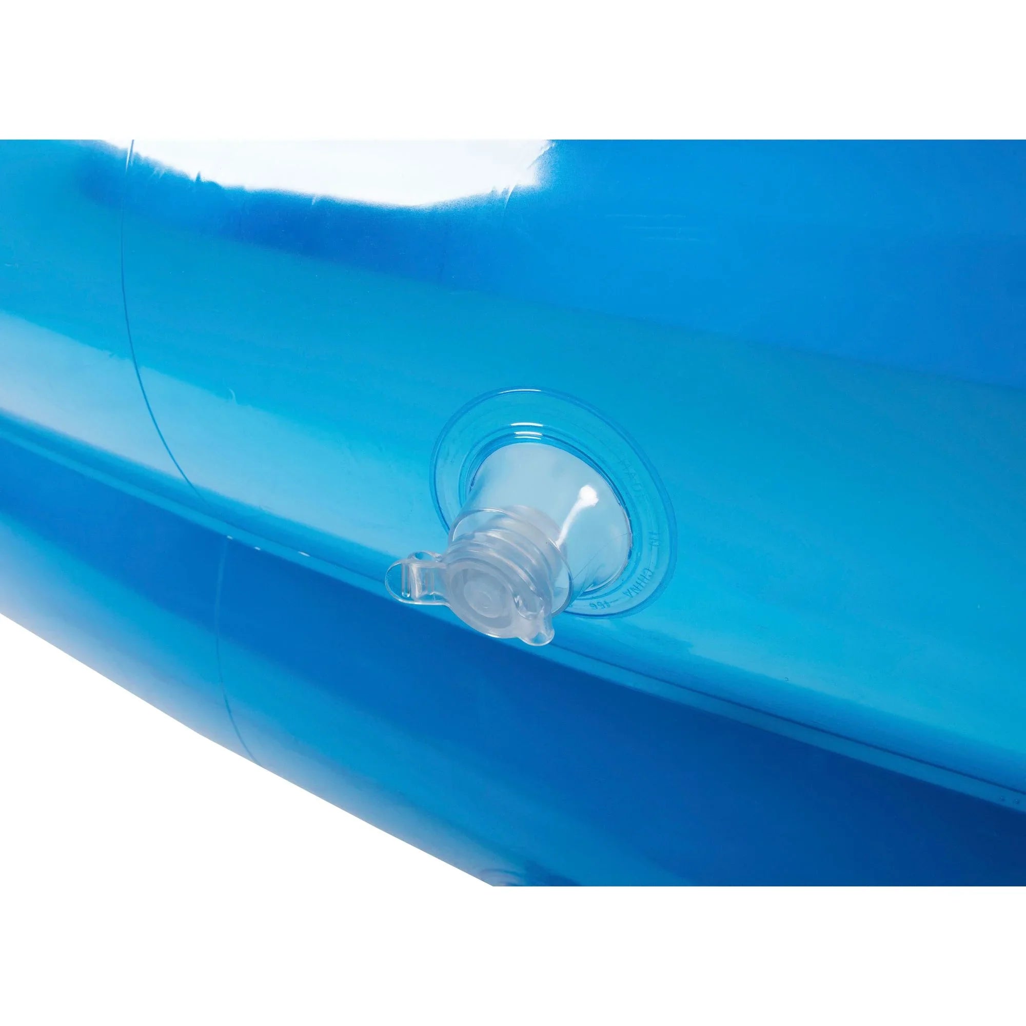 6.5' Blue and Ivory Inflatable Rectangular Sizewimming Pool