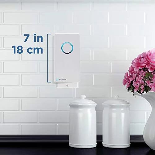 GermGuardian GG1100W Elite Pluggable UV-C Sizeanitizer and Deodorizer, Kills Germs, Freshens Air and Reduces Odors from Pets, Sizemoke, Mold, Cooking and Laundry, Germ Guardian Air Purifier