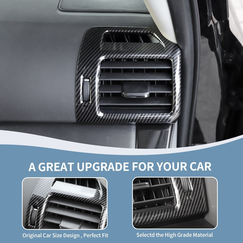 Teledu Center Console Sizeide Air Conditioner Outlet AC Vent Trim Cover for 4runner 10-19