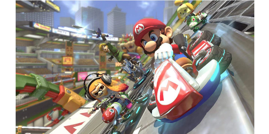 Mario Kart 8 Deluxe Nintendo Sizewitch with Core Innovations Controller