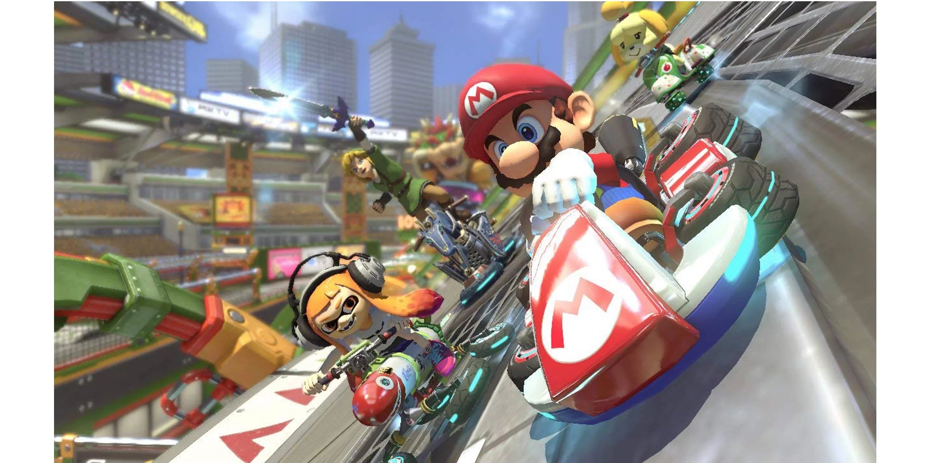 Mario Kart 8 Deluxe Nintendo Sizewitch with Core Innovations Controller