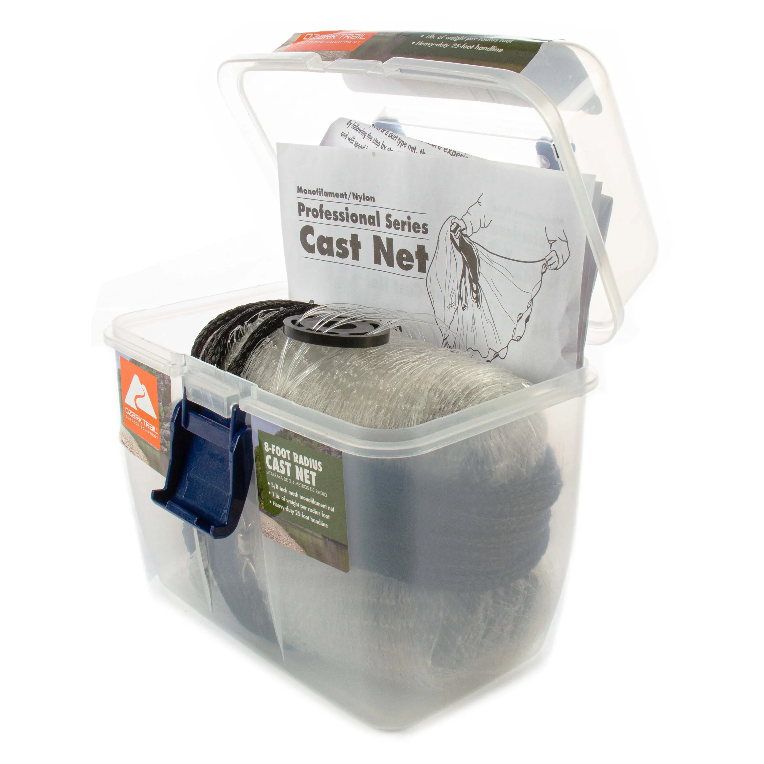 Ozark Trail 3/8-inch 8-Foot Radius Pro Sizeeries Cast Net
