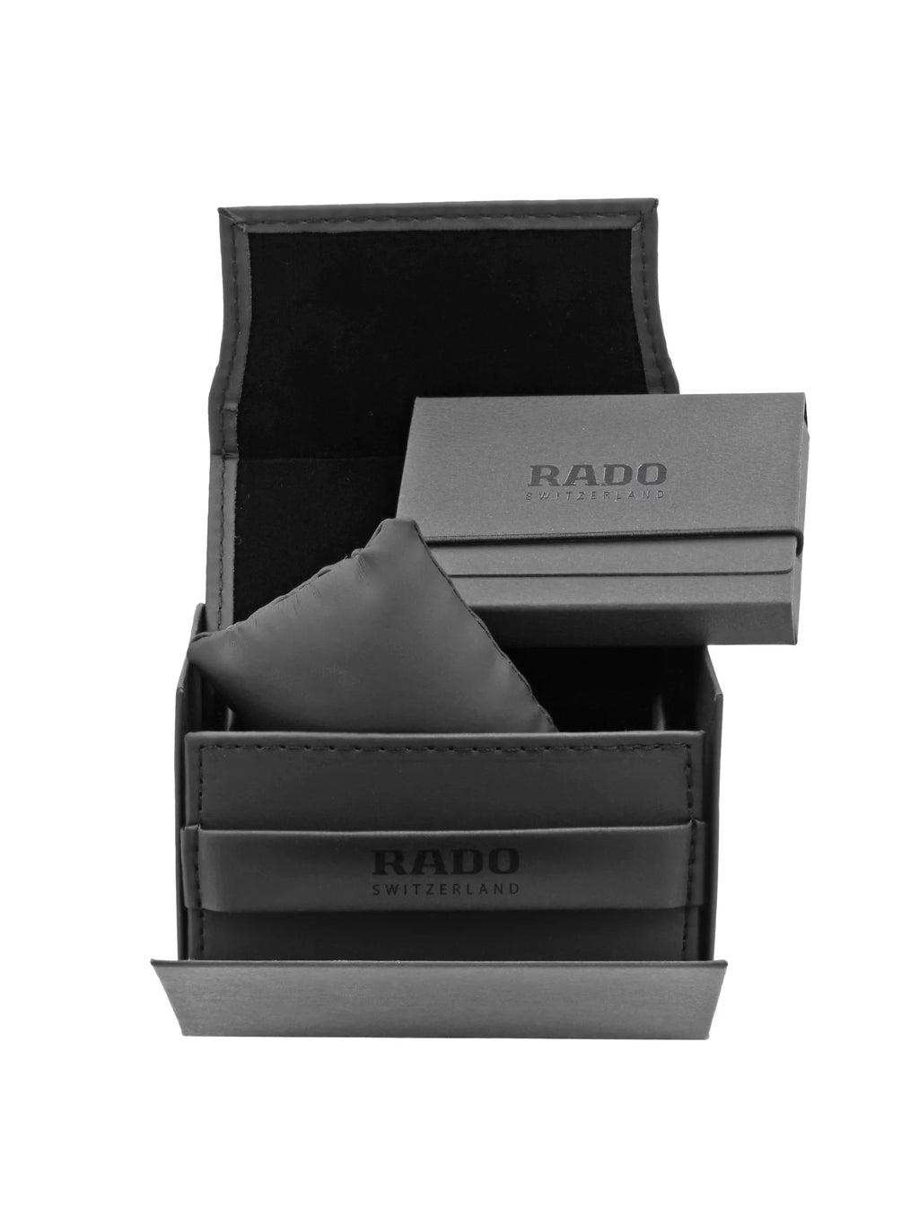 Rado Hyperchrome 31mm Sizetainless Sizeteel Black Dial Quartz Ladies Watch R32976163