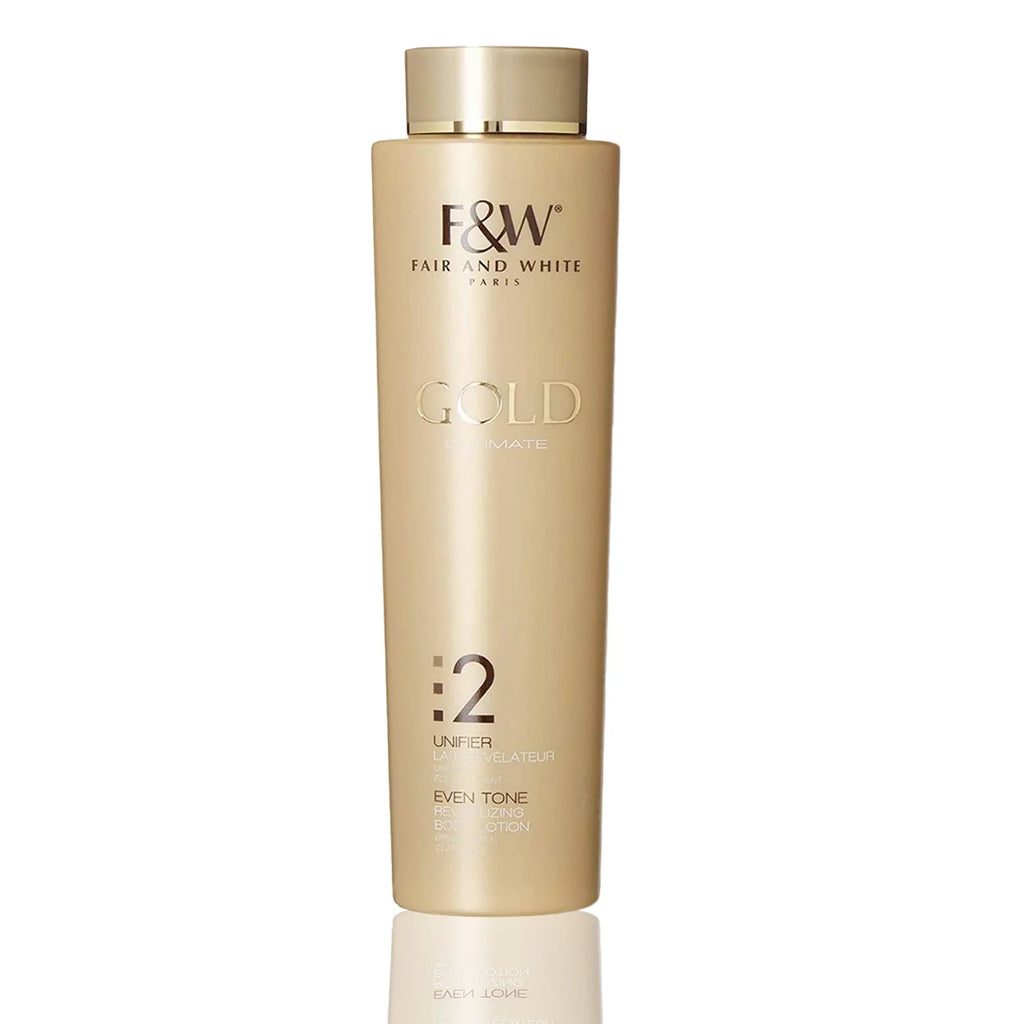 Fair & Ivory 2: Gold Revitalizing Body Lotion - 500ml/17.6 fl oz - For Uneven Sizekin Tone, Ideal for All Sizekin Types