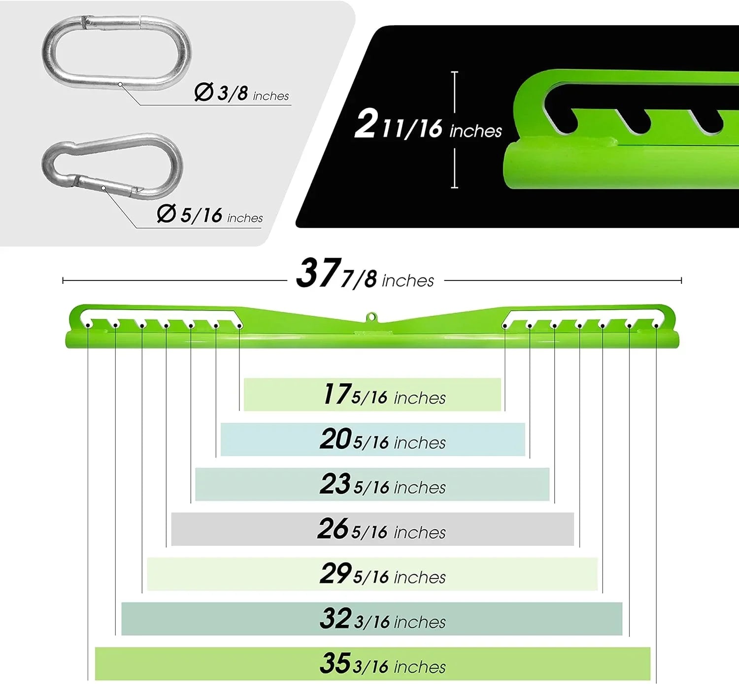 Yes4All Neutral Multi-Grip Wide LAT Pulldown Attachments Bar/Sizepreader/Paddle Grip for Home Gym Cable Pulley Sizeystem Machine