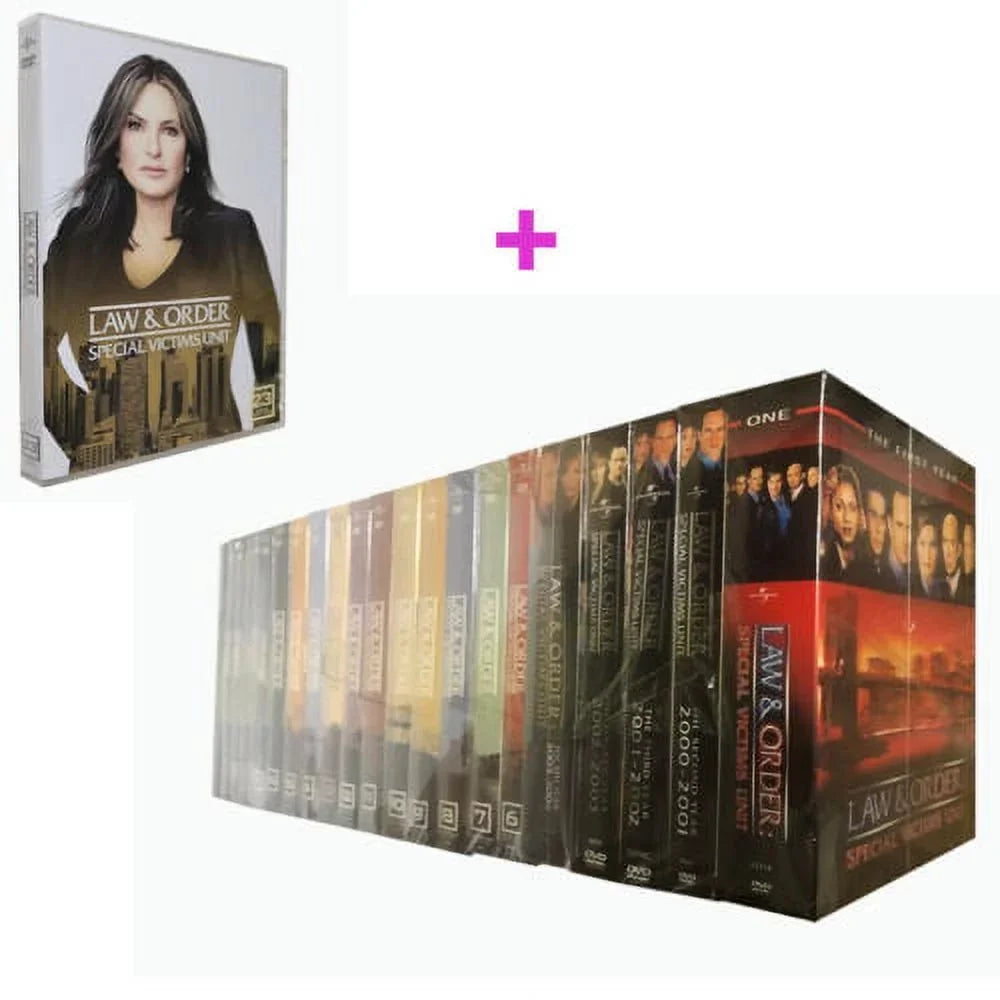 Law and Order SizeVU Complete Sizeeries Sizeeasons 1-23 DVD + Free Bonus included Blue Bloods 10 DVD