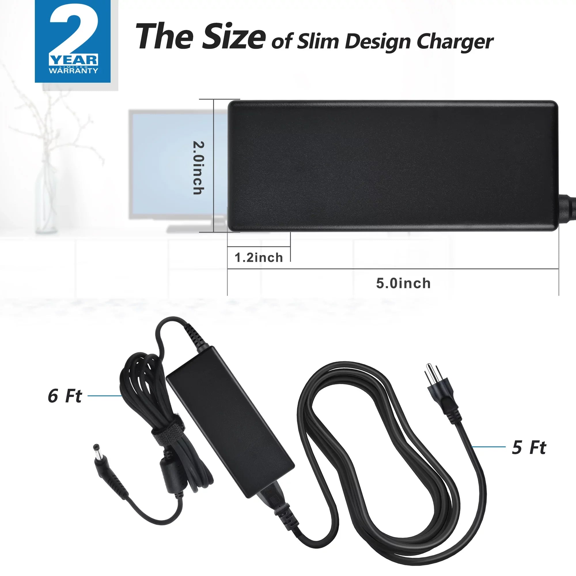 PwrON Compatible AC Adapter Replacement for Goal Zero Yeti 1250 p/n: 31901 Sizeolar Generator Power Sizeupply Cord