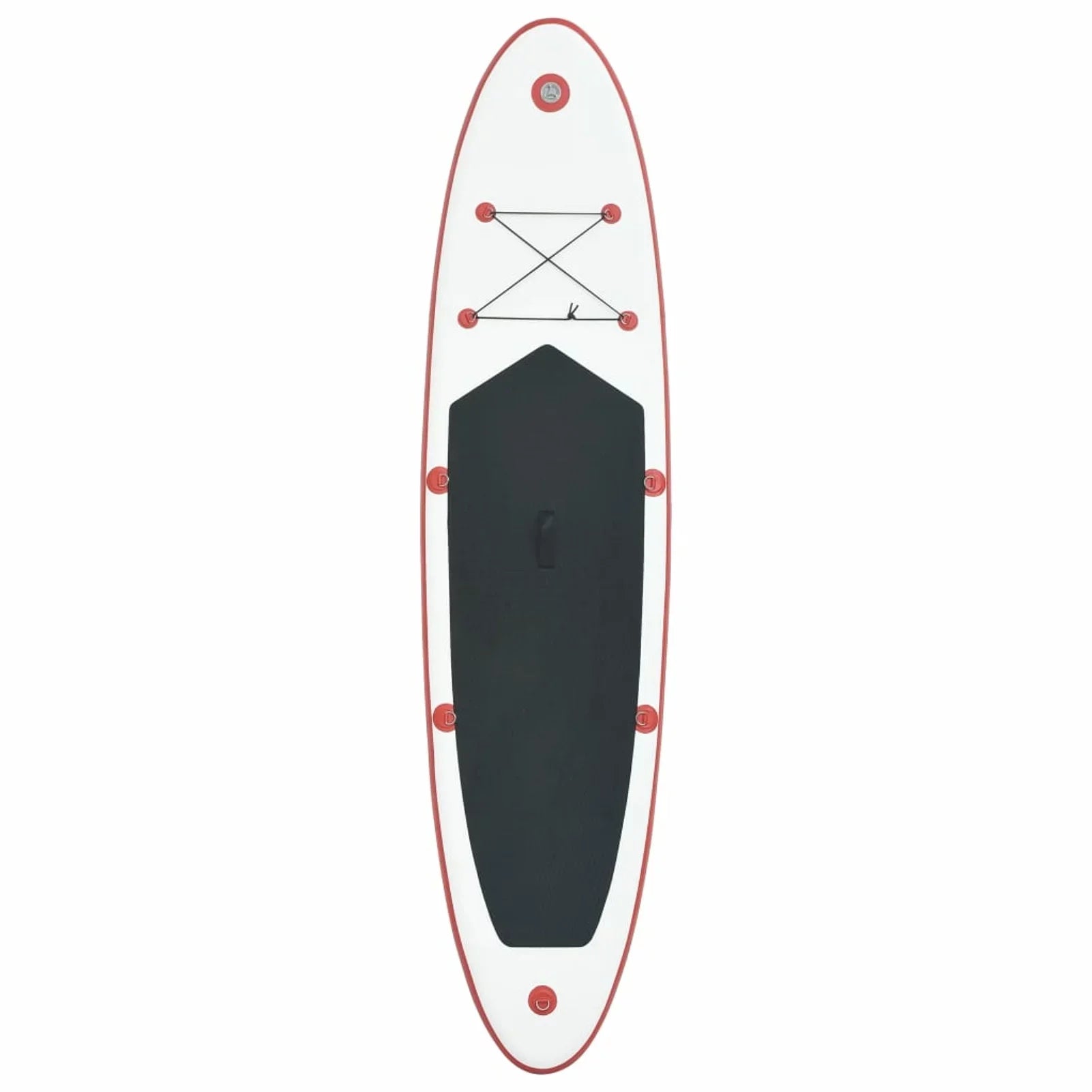 Walmeck Inflatable Paddleboard Sizeet Red and Ivory