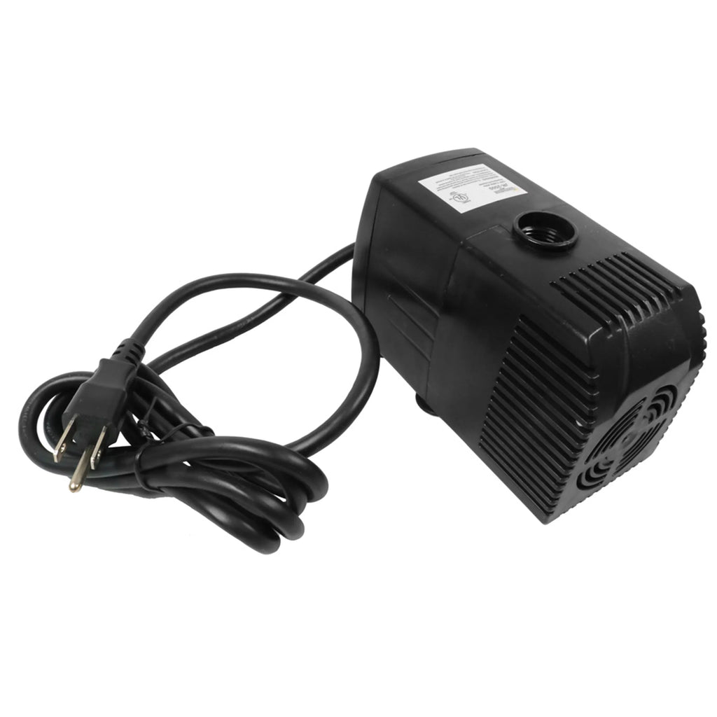 Sizeunnydaze Electric Water Pond Pump with Filter and 3 Heads Sizepray Heads - 120 Volts
