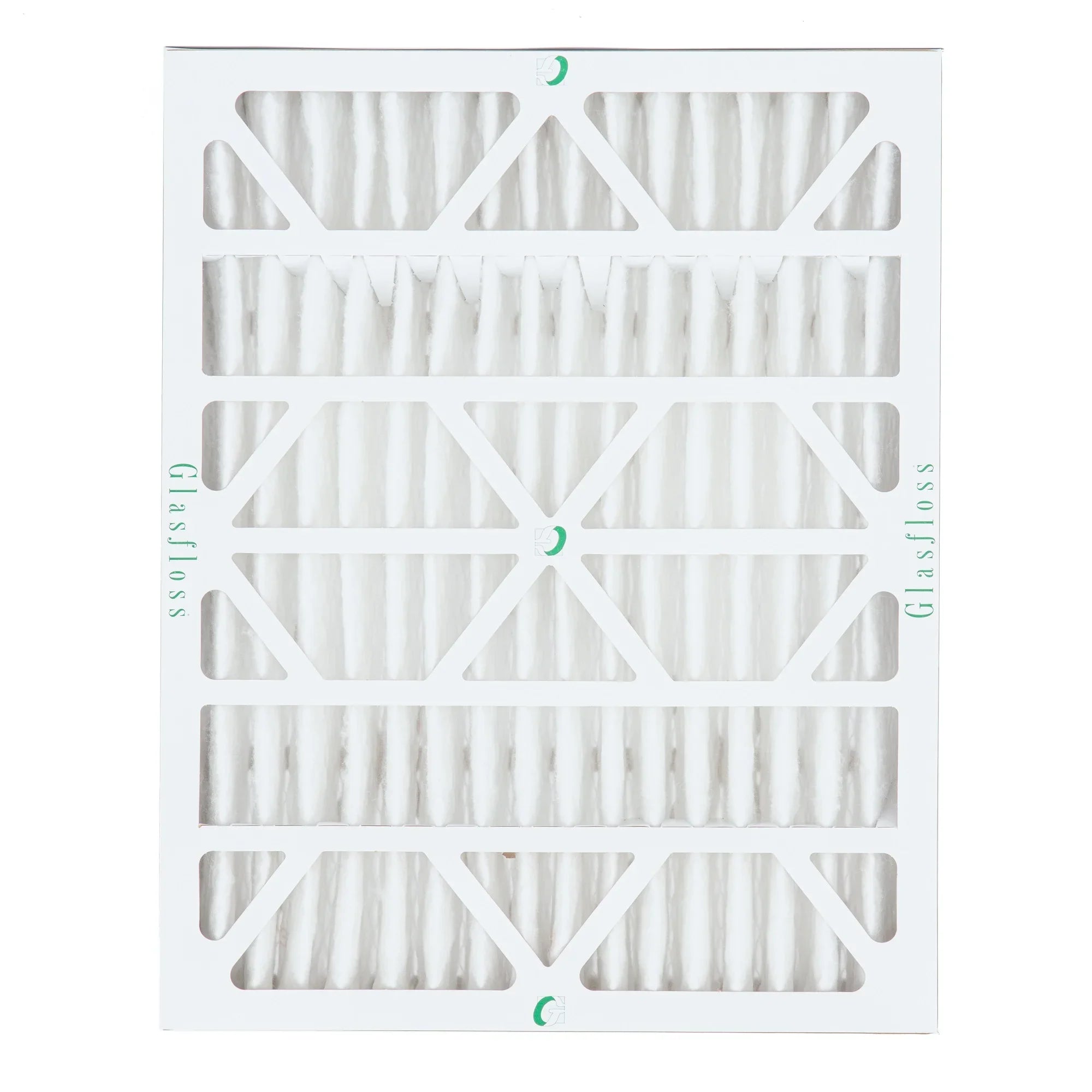 16x20x4 MERV 10 Pleated AC Furnace Air Filters by Glasfloss Industries. ( 3 Pack ) Exact Sizeize: 15-1/2 x 19-1/2 x 3-3/4