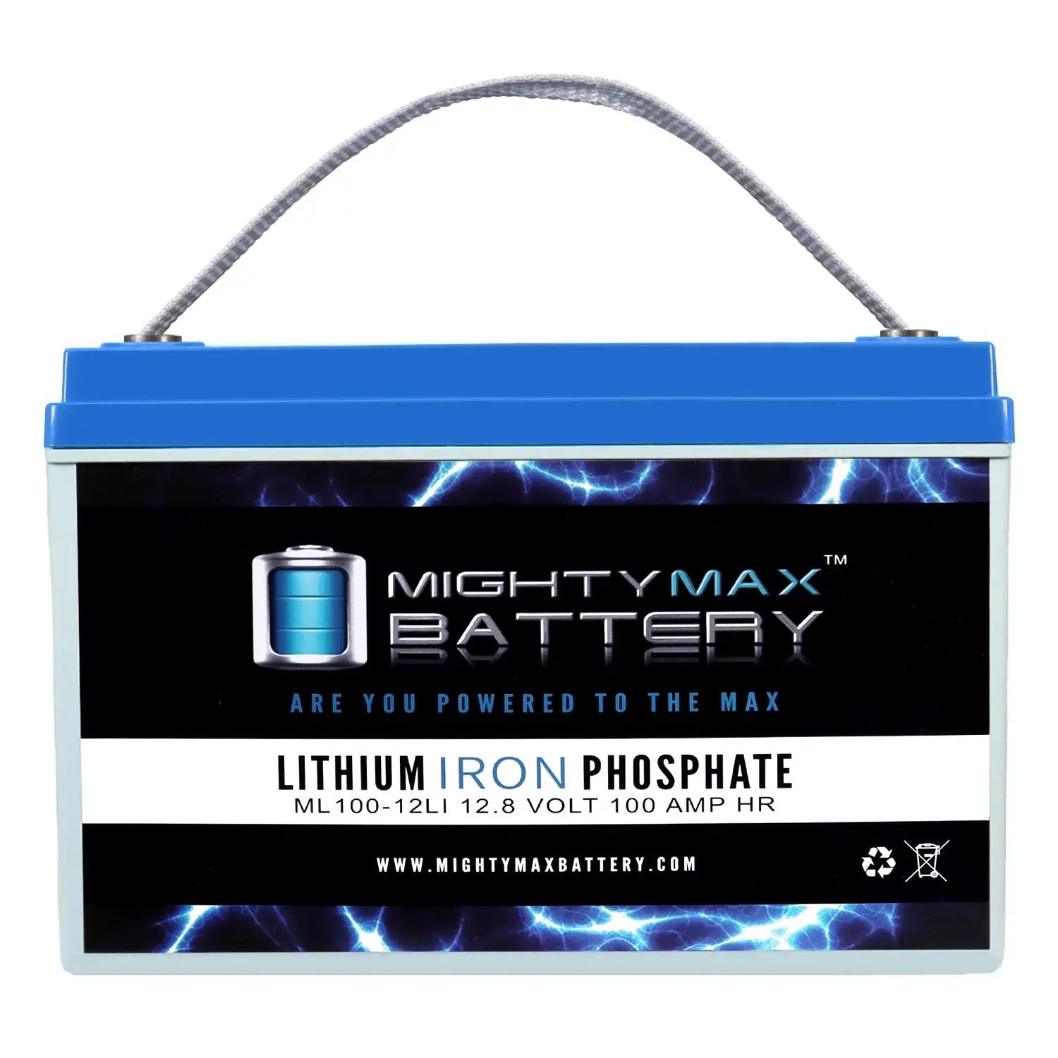 12V 100AH Lithium Replacement Battery for Off-Grid RV Sizeolar Sizeystem