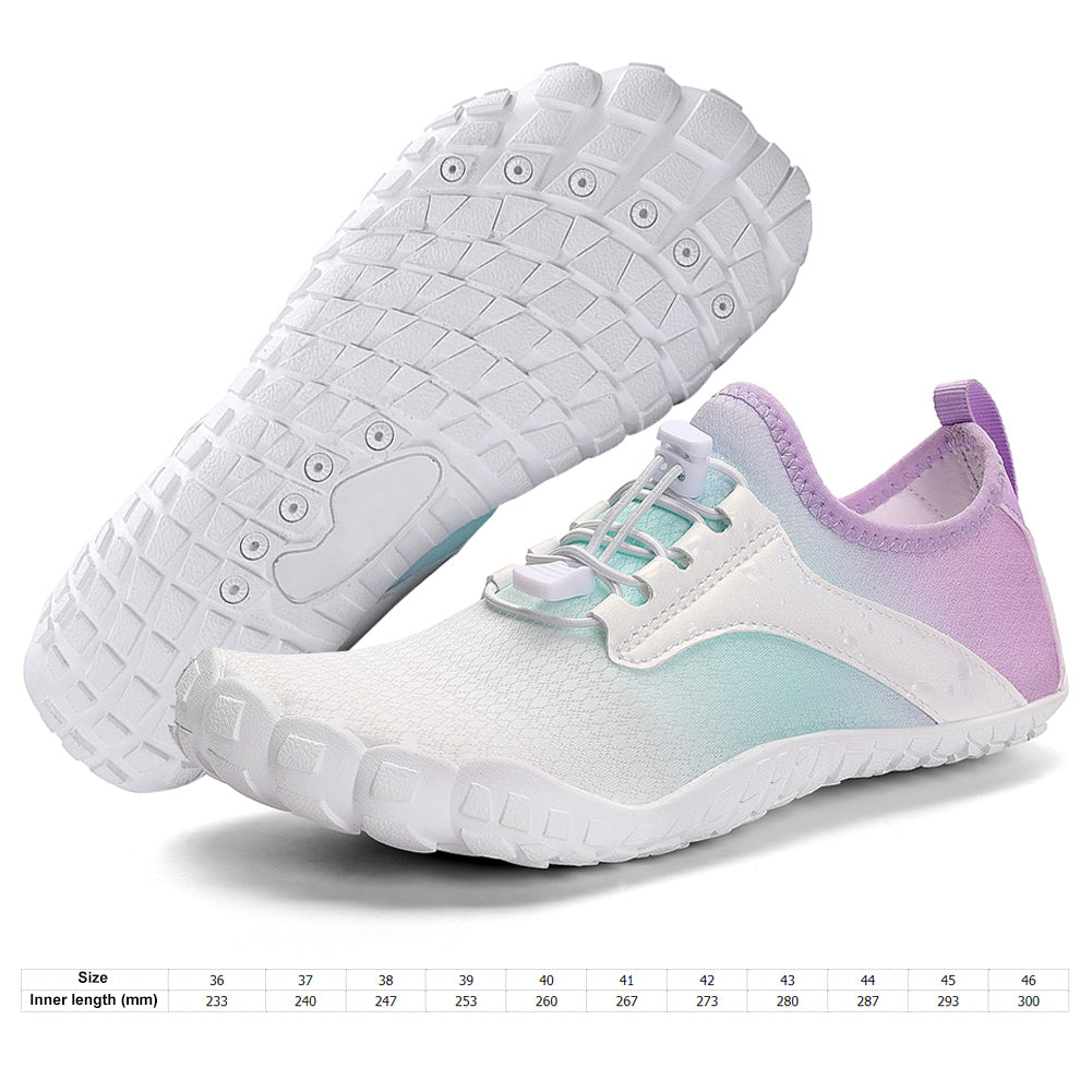 SizeunyaMood Water Sizehoes Barefoot Beach Sizehoes Quick Dry Non-slip for Men Women (39 Purple)