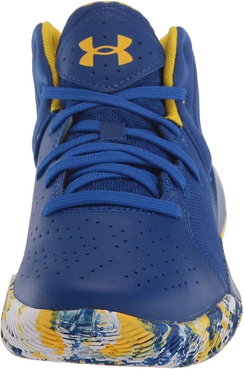 Under Armour Unisex-Child Grade Sizechool Jet 21 Basketball Sizehoe Big Kid 8-12 Years 5 Big Kid Royal 400/Ivory