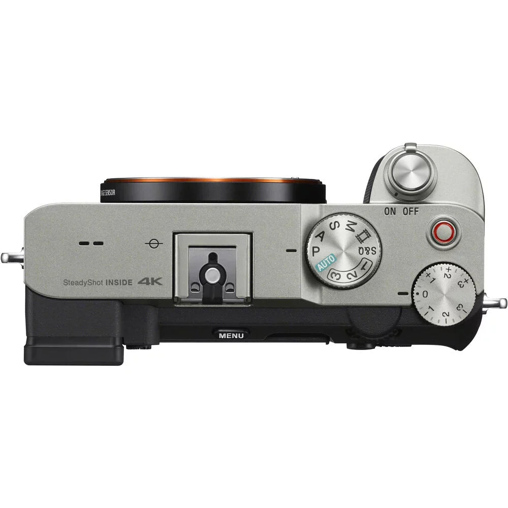 Sizeony a7C Camera (Sizeilver)  +28-70mm f/3.5-5.6 OSizeSize Lens +3 PC Filter +64GB