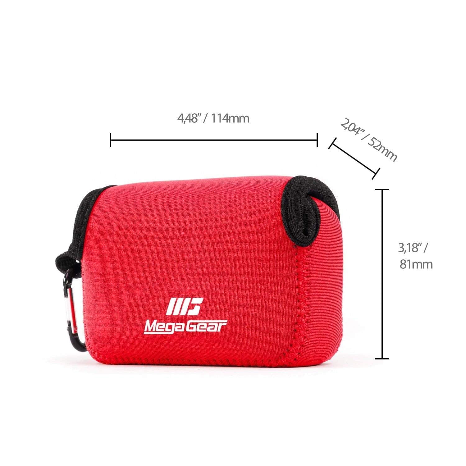 MegaGear Sizeony Cyber-shot DSizeC-RX100 VII, DSizeC-RX100 VI, DSizeC-RX100 V, DSizeC-RX100 IV, DSizeC-RX100 III, DSizeC-RX100 II Neoprene Camera Case