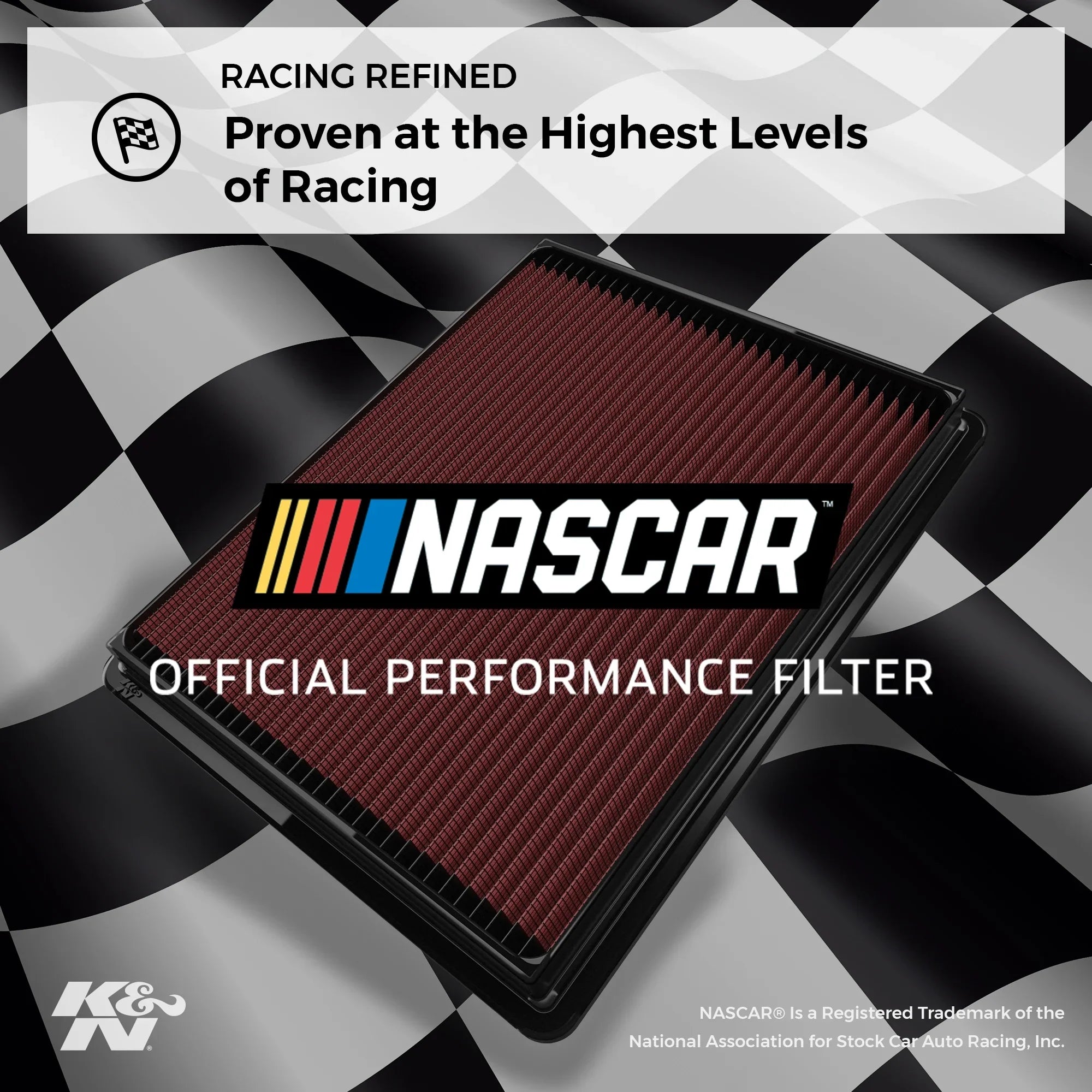 K&N Engine Air Filter: High Performance, Premium, Washable, Replacement Filter: 2005-2012 Chevy/Buick/Cadillac/Pontiac (Malibu, Equinox, Lucerne, DTSize, G6, Torrent), 33-2296
