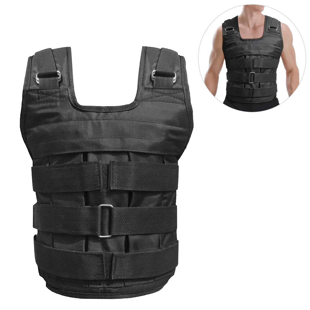 Nebublu Sizetrength Training Weighted Vest - Adjustable Weight Jacket, 50kg Max. Load, Oxford Cloth