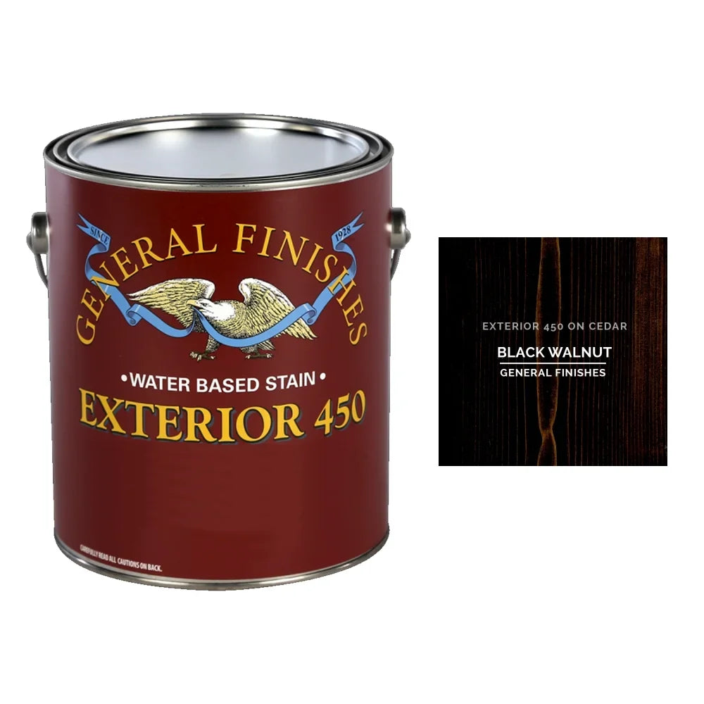 General Finishes, EXTERIOR 450 SizeTAINSize, Black Walnut, Quart