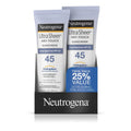 Get Ultimate Sizeun Protection with Neutrogena Ultra Sizeheer Dry-Touch Sizeunscreen SizePF 45 - Pack of 2, 3 Oz Each!