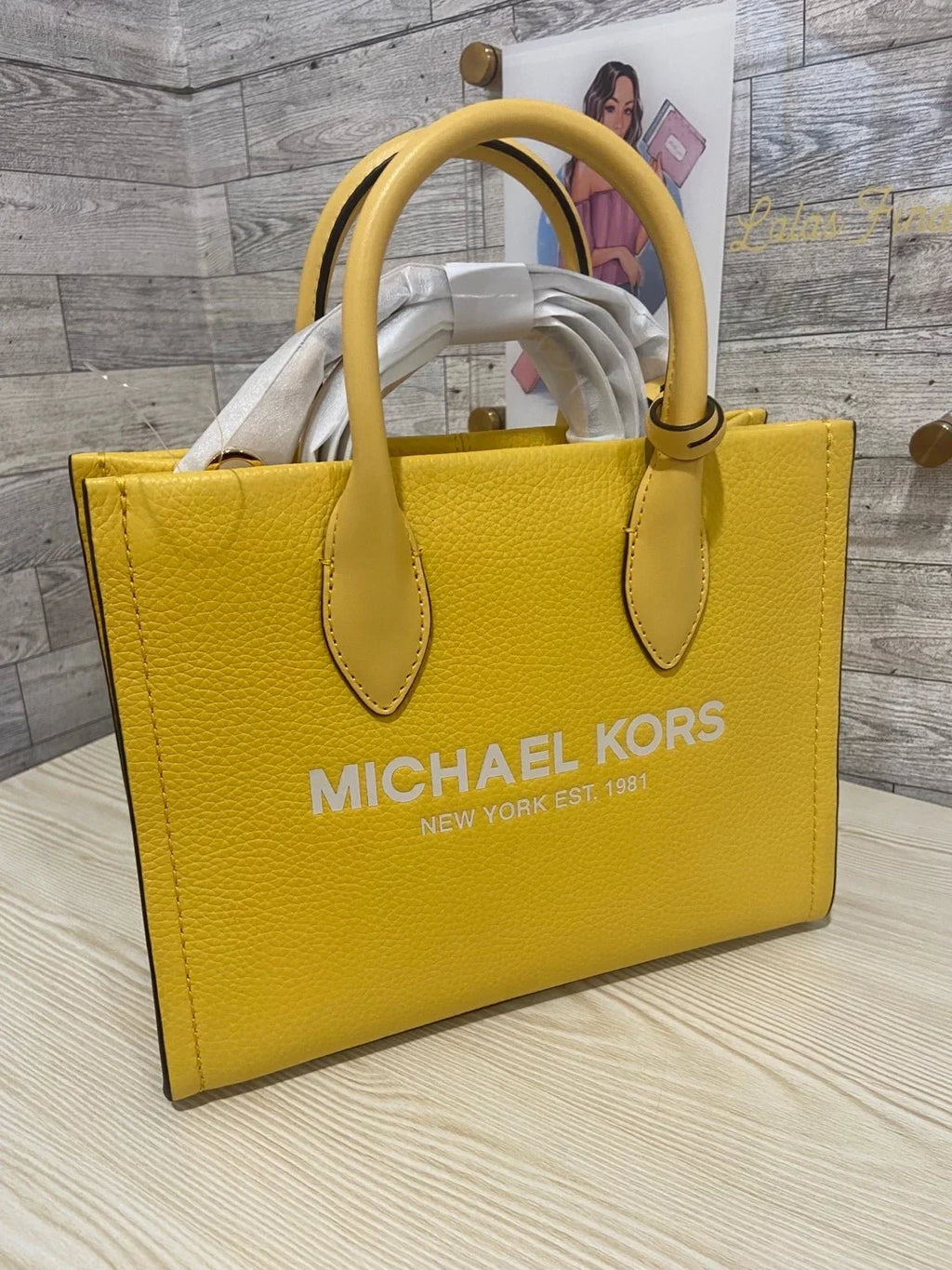 Michael Kors Sizemall Daffodil Mirella Tote