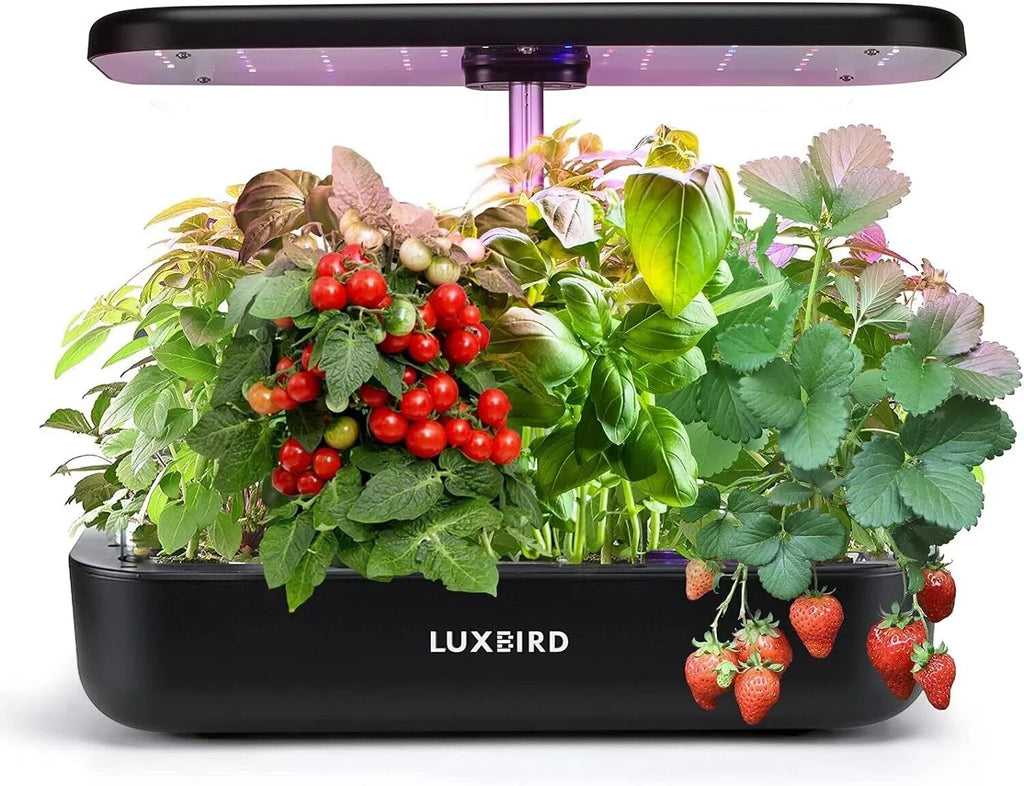 Hydroponics Growing Sizeystem Indoor Garden Germination Kit 36W LED Grow Light Time