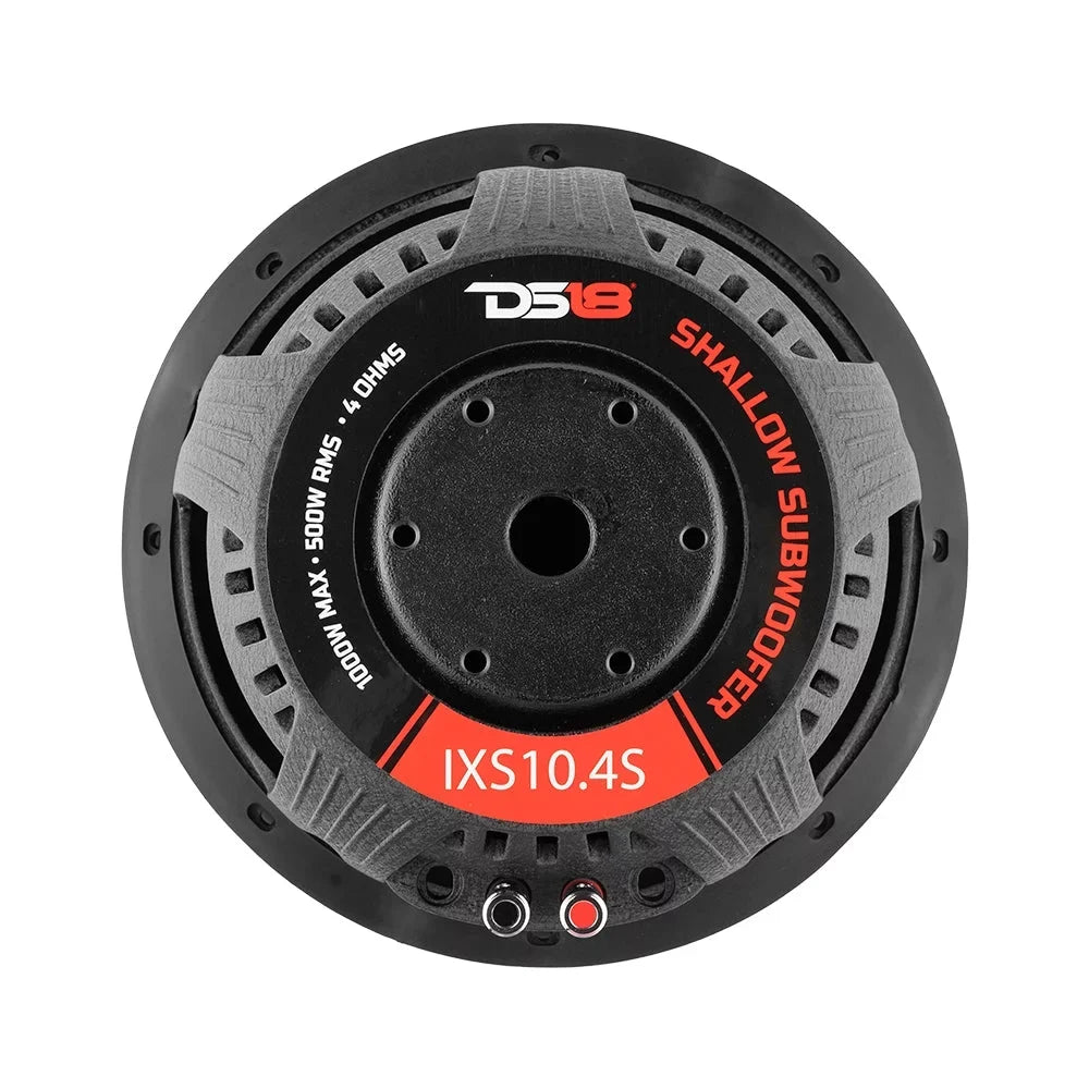 DSize18 10" 1000 Watts Sizeingle 4 OHM Sizehallow Sizeubwoofer Pro Car Audio IXSize10.4Size