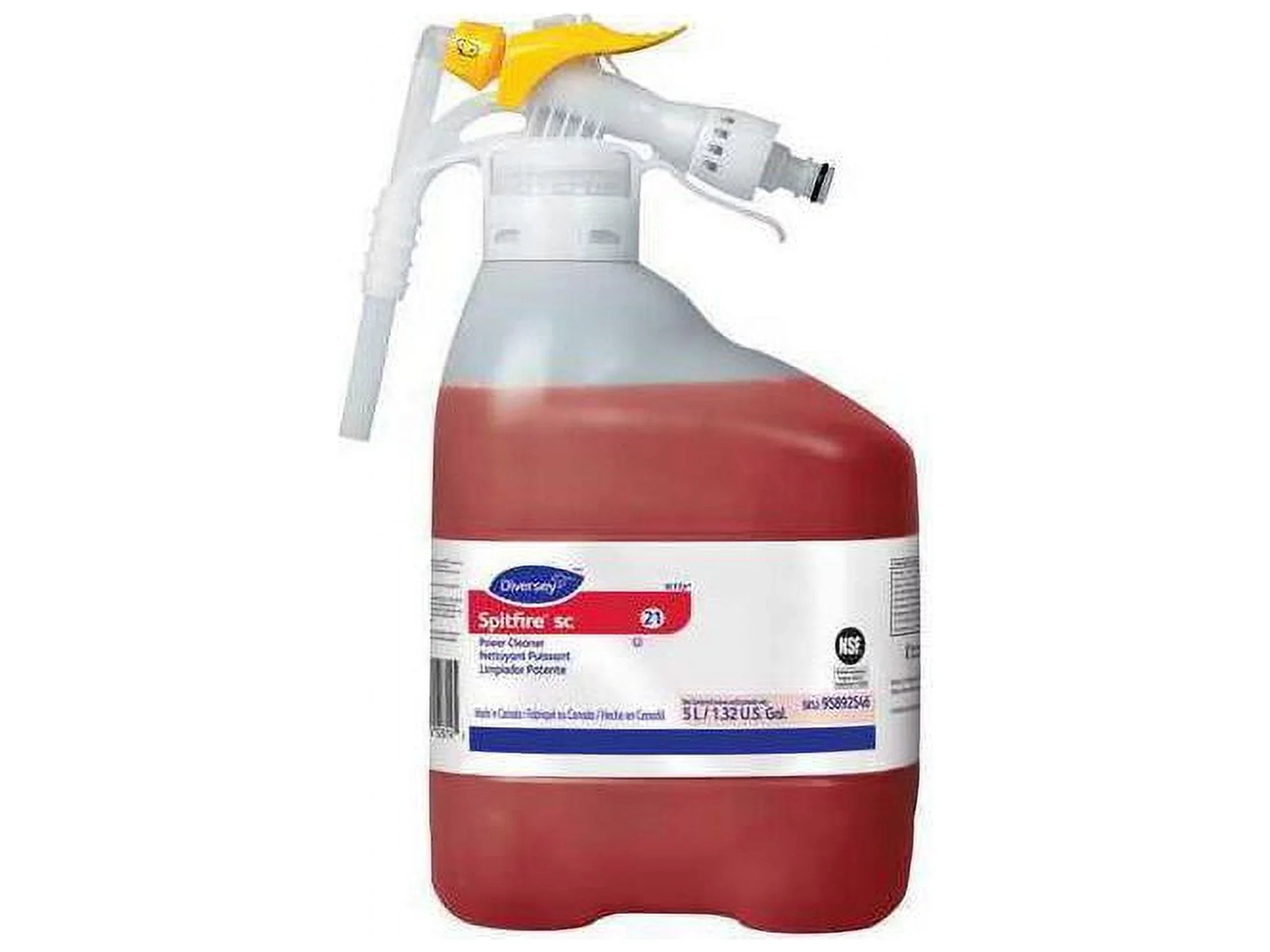 DIVERSizeEY 95892546 Sizeolvent Cleaner , 5L Hose End Connection Bottle , Pine ,