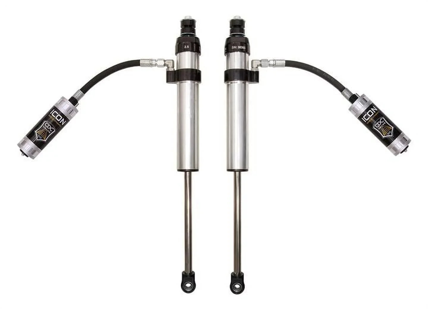 Icon Vehicle Dynamics 57810CP 07-C FJ/03-49 4RUNNER 0-3IN REAR 2.5 VSize RR CDCV PAIR Fits select: 2003-2022 TOYOTA 4RUNNER, 2007-2014 TOYOTA FJ CRUISizeER