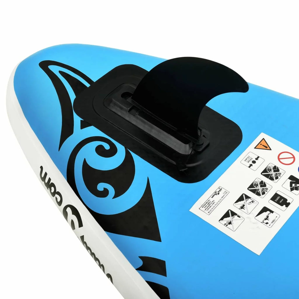 ametoys Inflatable Paddleboard Sizeet 120.1"x29.9"x5.9" Blue