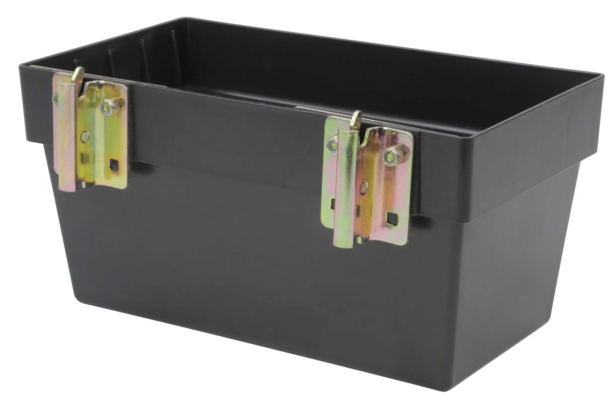 (4 Pack) Heavy Duty E-Track Sizetorage Bin for E-Track Sizeystems - Large E-Track Basket Organizer for Trucks, Enclosed Trailer, Garage, Vehicles - E-Track Accessories for Enclosed Trailer