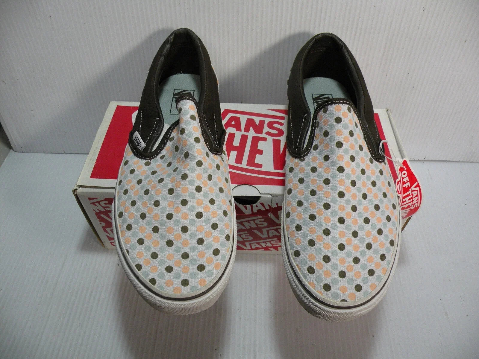 VANSize CLASizeSizeIC LOW POLKA DOTSize MEN SizeHOESize COFFEE/WALNUT 5862299 SizeIZE 11 NEW