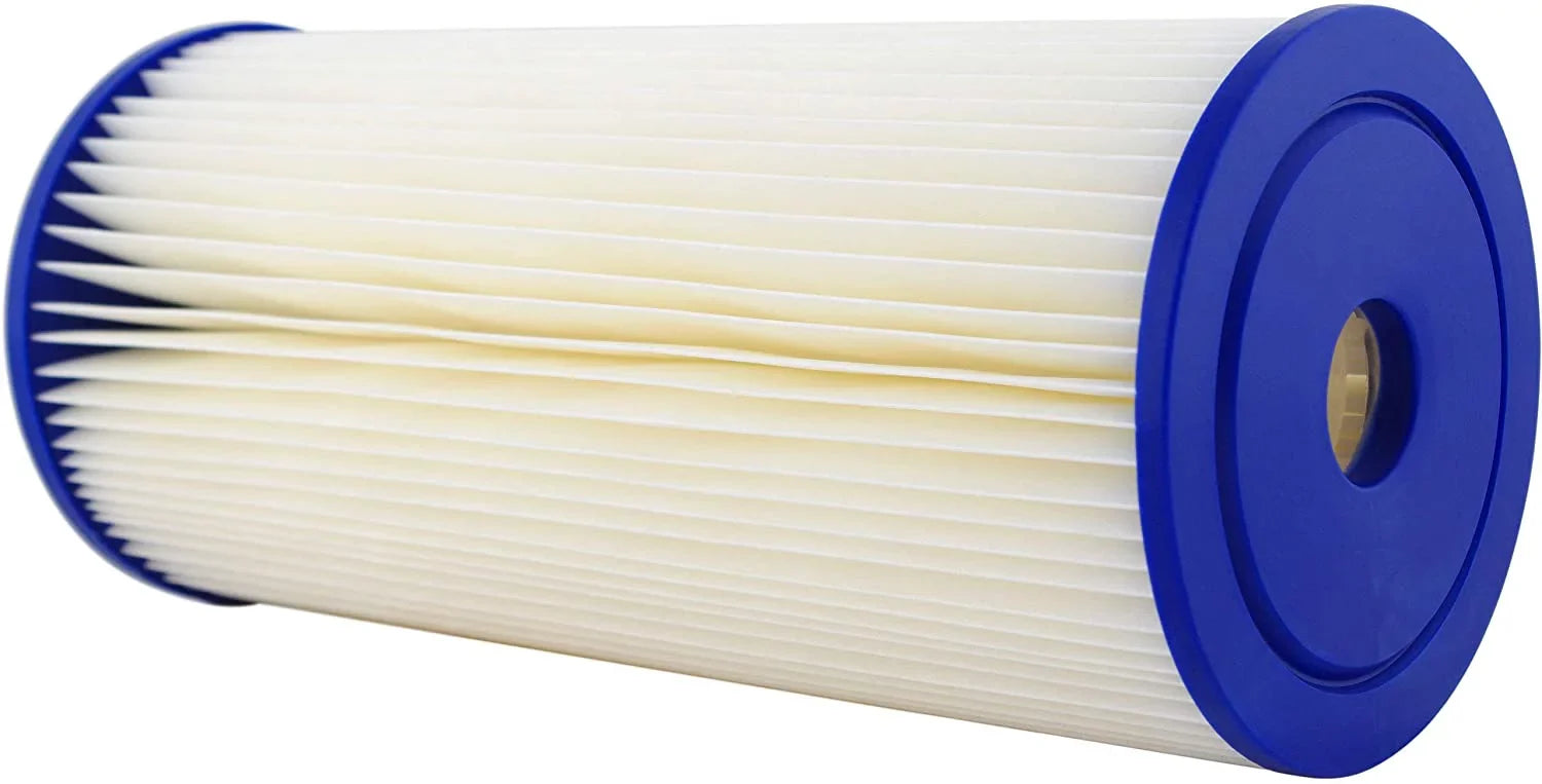 SizepiroPure SizeP-Size1-BB 10x4.5 20 Micron Pleated Cellulose Sizeediment Water Filter Cartridge Size1-BB 155405-43 (Case of 8)