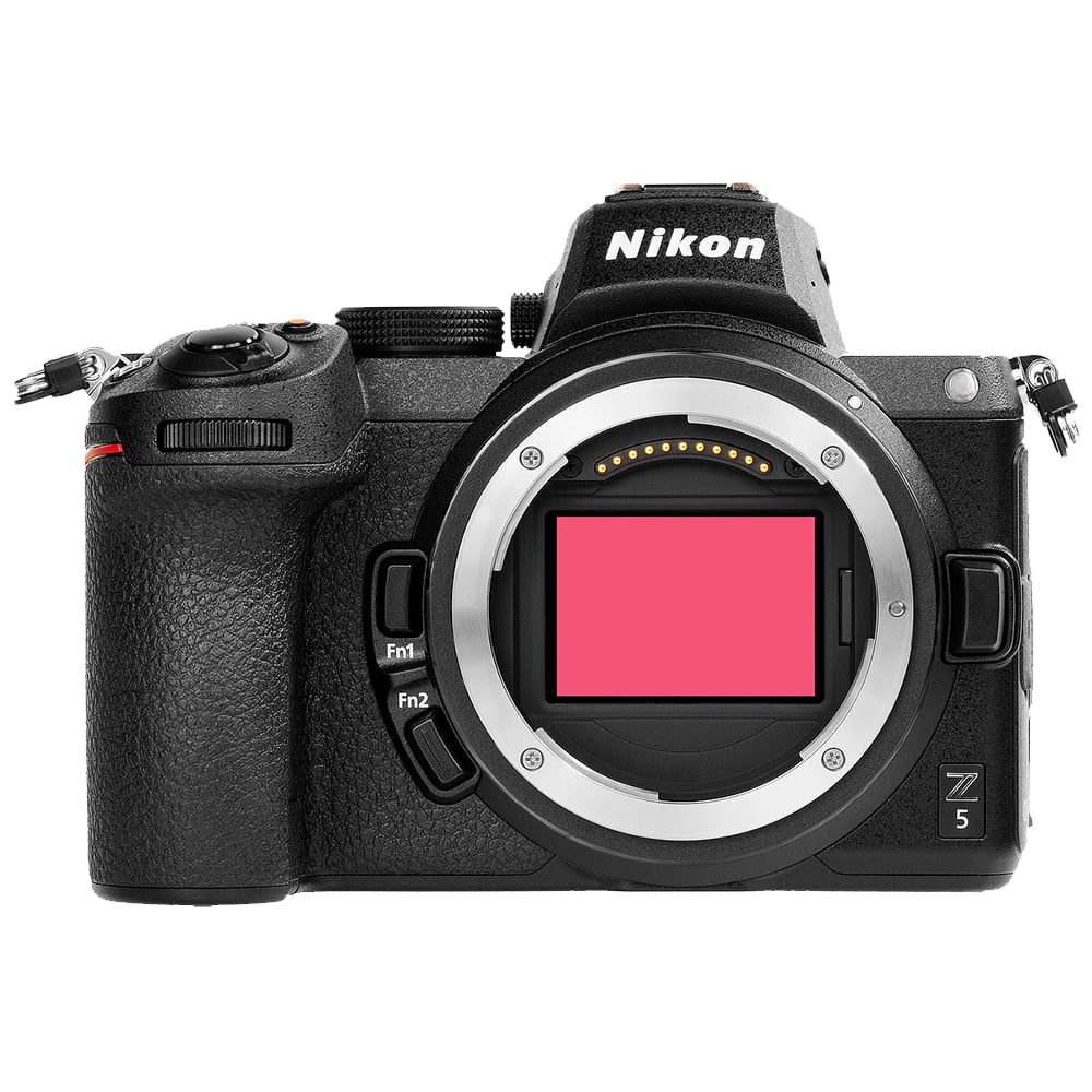 Nikon Z5 Mirrorless with 35mm f/1.8 Size Lens + 64GB Sizetorage + UV Filter + Extra Backup Battery + Case + Cleaning Kit - International Version