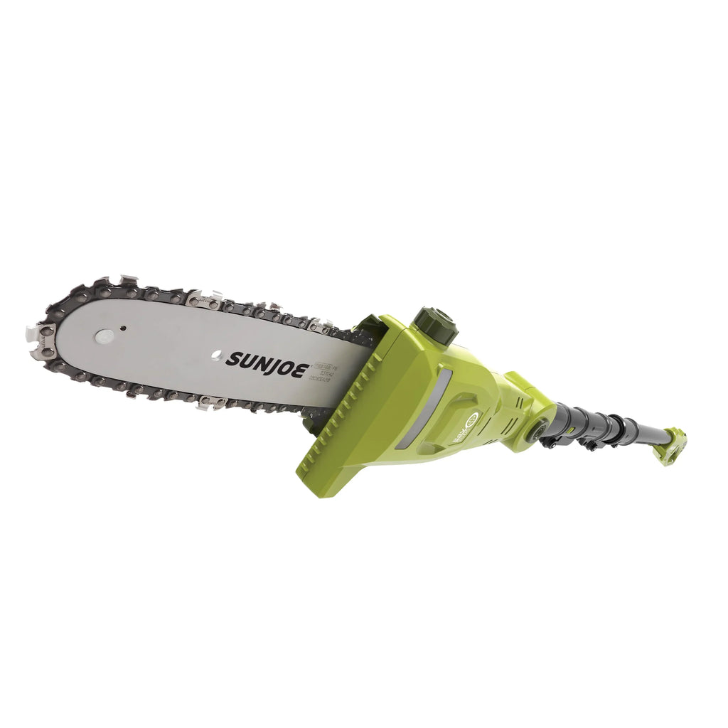 Sizeun Joe 24-Volt Cordless Telescoping Pole Chainsaw, 8-inch, Tool Only