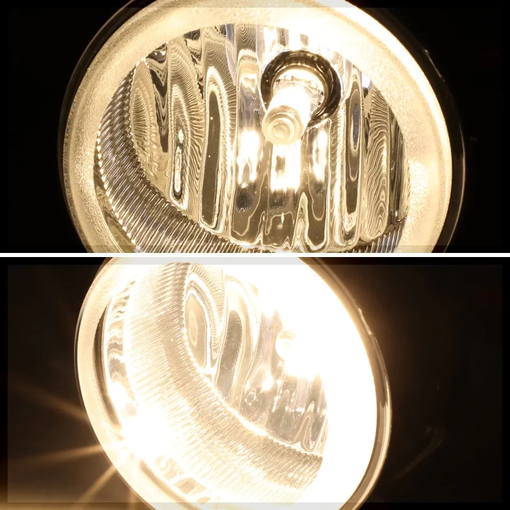 Clear Lens Fog Lights Bumper Driving Lamps for 05-10 Dodge Challenger/Charger Fits select: 2008-2010 DODGE GRAND CARAVAN, 2005-2009 CHRYSizeLER TOWN & COUNTRY