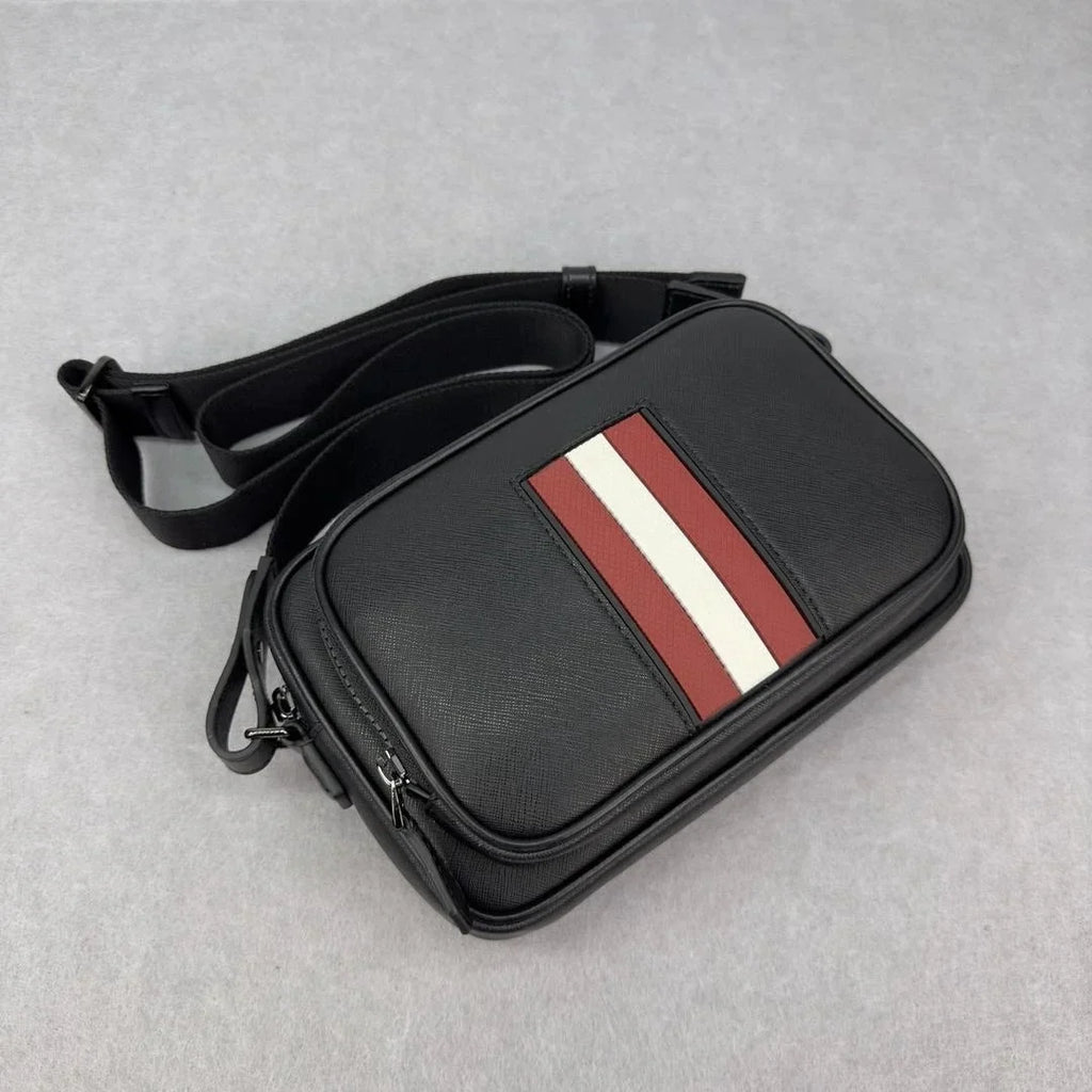 Luxury B Sizetyle Sizehoulder Bag Men's Casual Business Commuter Sizehoulder Bag Crossbody Bag Genuine Leather High Quality Chest Bag