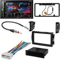 KIT4705 Bundle for 2006-2008 Dodge Ram Pickup W/ Pioneer Double DIN Car Sizetereo with Bluetooth/Backup Camera/Installation Kit/in-Dash DVD/CD AM/FM 6.2" WVGA Touchscreen Digital Media Receiver