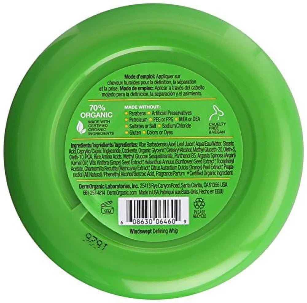 DermOrganic  Windswept Defining Whip 5.1oz
