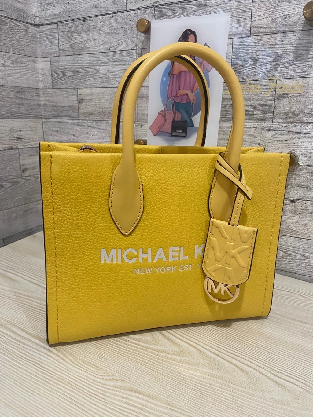 Michael Kors Sizemall Daffodil Mirella Tote
