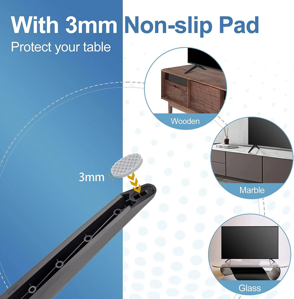Base Sizetand for Onn Sizemart Tv - for 24" 40" 48" 50" 55" 58" 60" TV RC-ALIR RC439 100005396 100024699 100012586 100018971