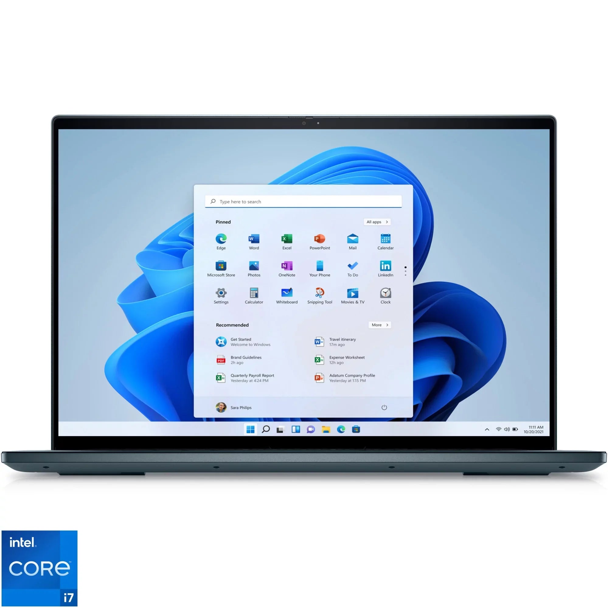 Dell Inspiron 16" Notebook Intel i7-12700H 40 GB DDR4 1 TB NVMe Windows 11 Home 64-Bit