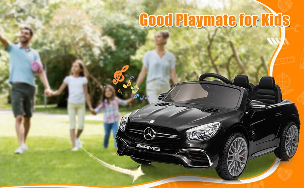 Mercedes Benz AMG SizeL65 12V Electric Kids Ride On Car with Remote Control - Officially Licensed