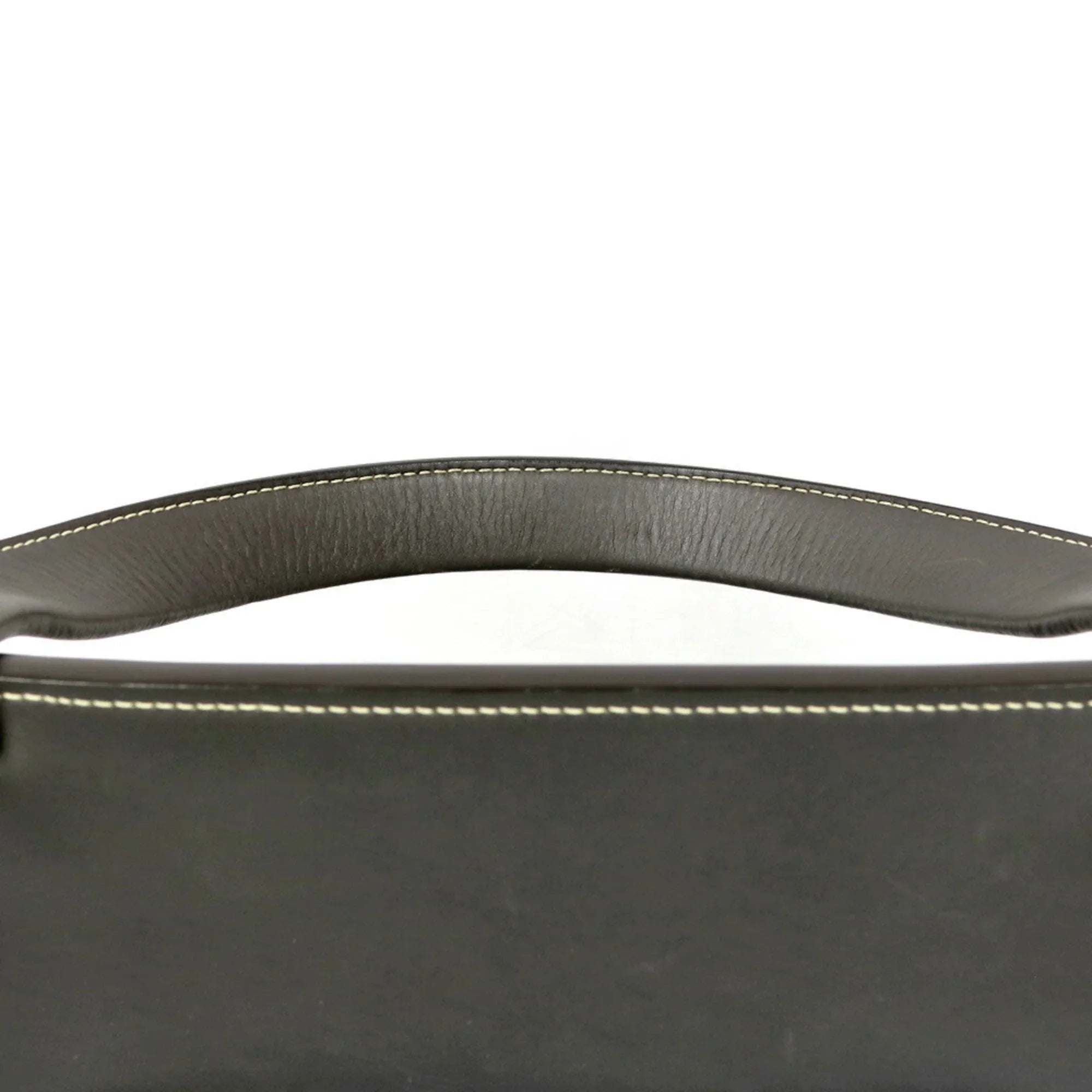 Pre-Owned CELINE Celine Handbag Edge Gray Ladies (Fair)